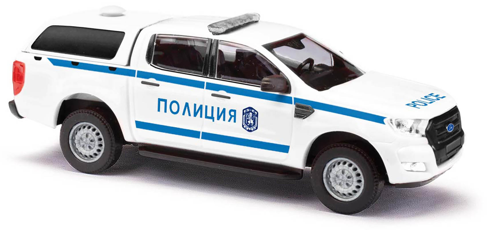 Busch 52832 - H0 - Ford Ranger Polizei Bulgarien